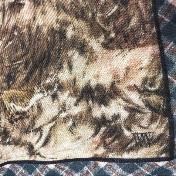 Worth Brand Equestrian Themed Scarf Table Runner - Picture 12 of 16